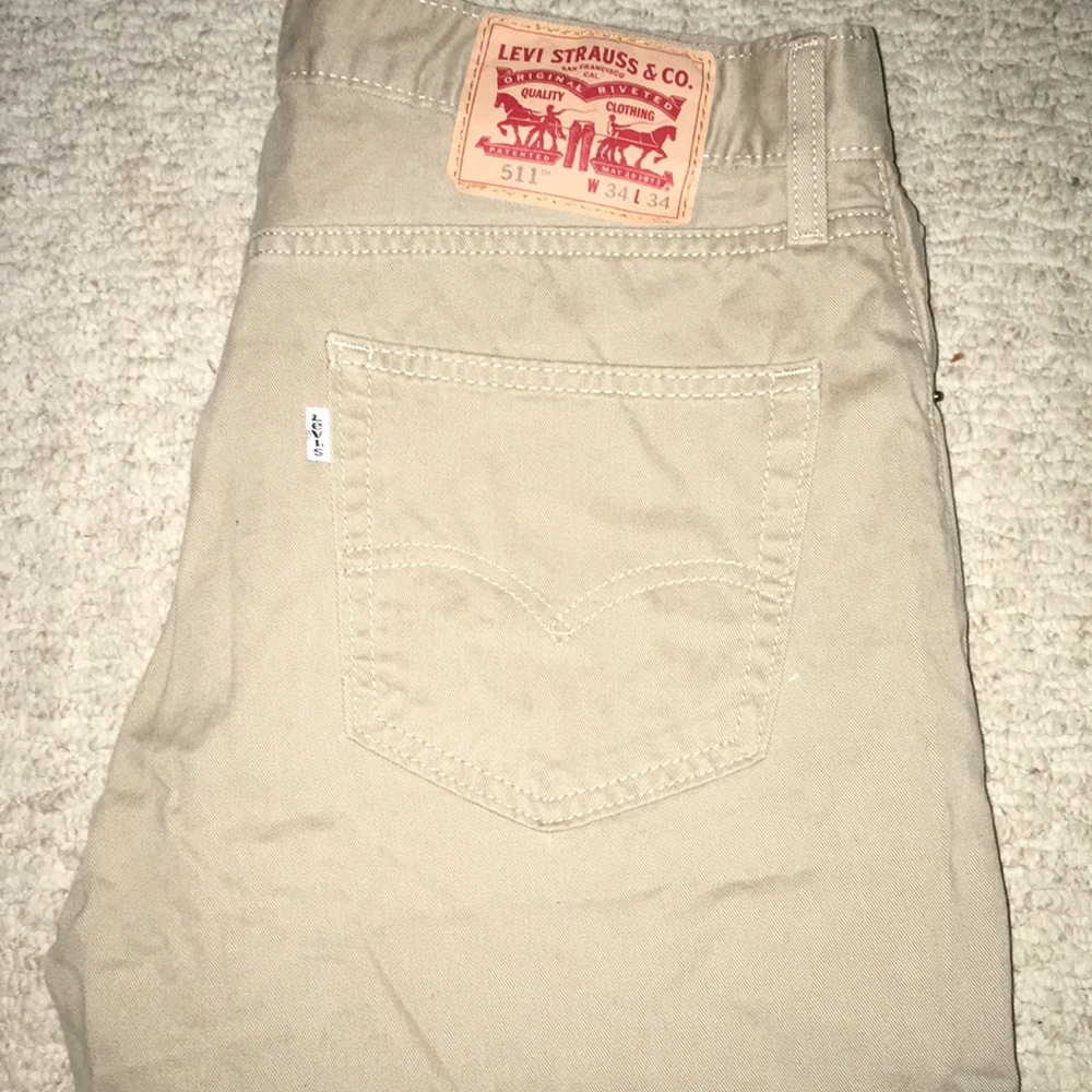 Levi’s Khaki Pants - Picture 2 of 2